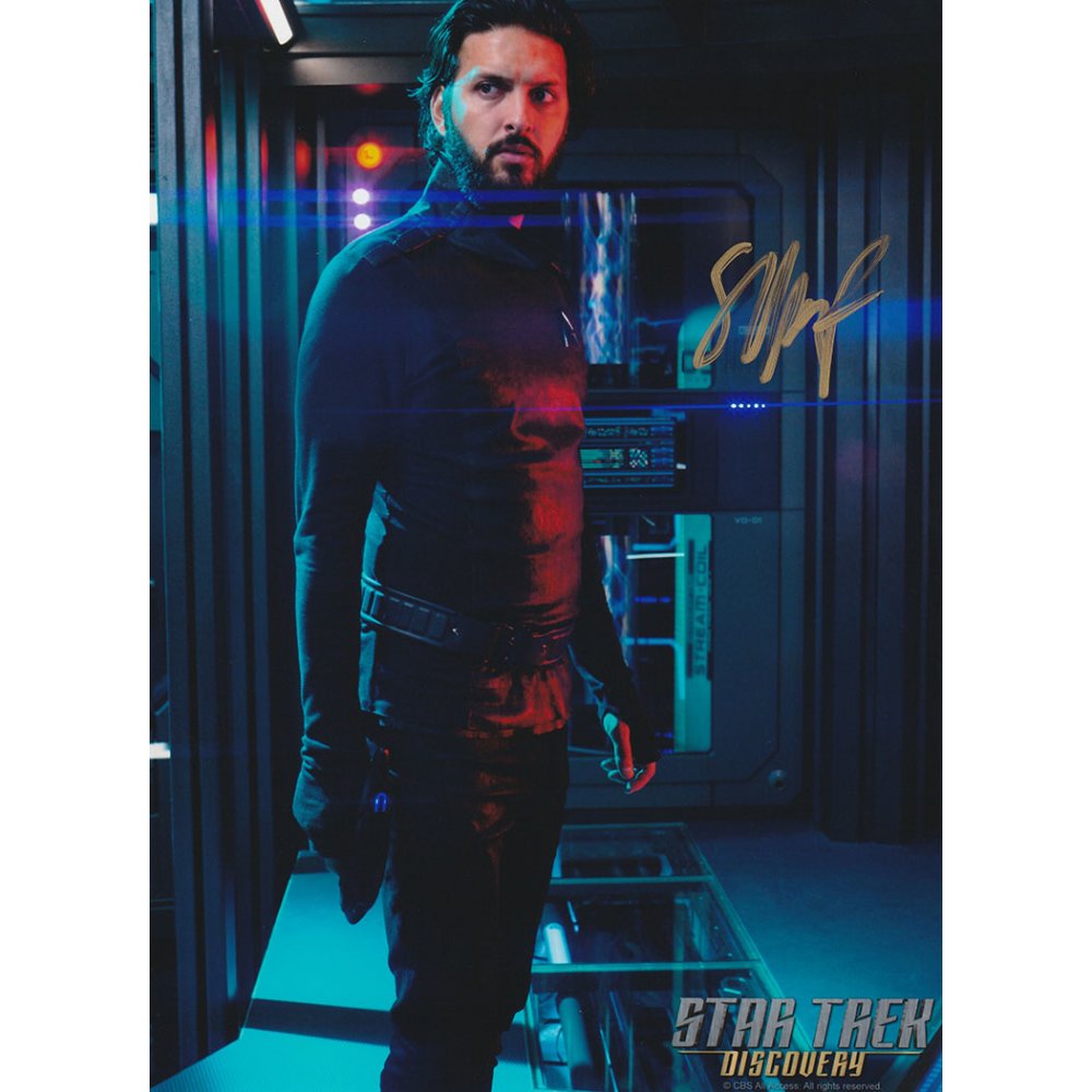 FedCon Autogramm GmbH Shazad Latif 2 Aus Star Trek Discovery Mit Ec