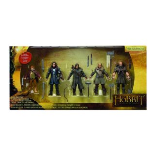 Der Hobbit Collectors Pack (5 Figuren)(Fili, Bilbo, Thorin, Dwalin, Kili) ca.8cm