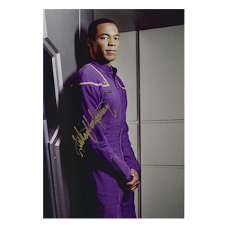 Anthony Montgomery 4 - Star Trek Enterprise Ensign Travis Mayweather - Originalautogramm mit Echtheitszertifikat