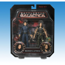Battlestar Galactica Boomer & Athena Actionfiguren Set
