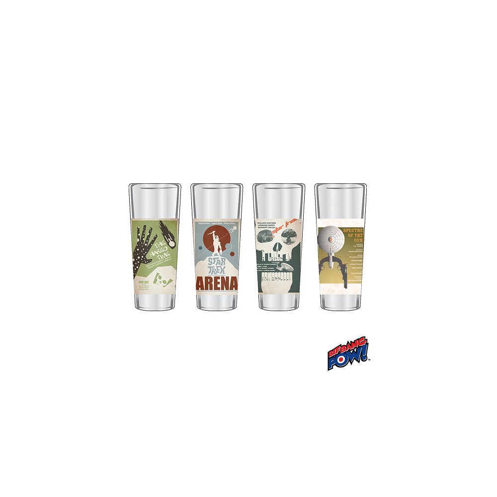 Star Trek Shot Glasses Set 5
