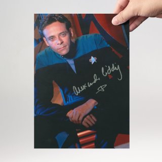 Alexander Siddig 1 - Star Trek Deep Space Nine Julian Bashir - Originalautogramm mit Echtheitszertifikat