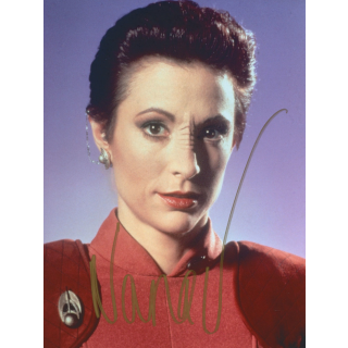 Nana Visitor 6 - Star Trek Deep Space Nine Kira Nerys - Originalautogramm mit Echtheitszertifikat