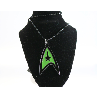Star Trek Halskette Command in grün