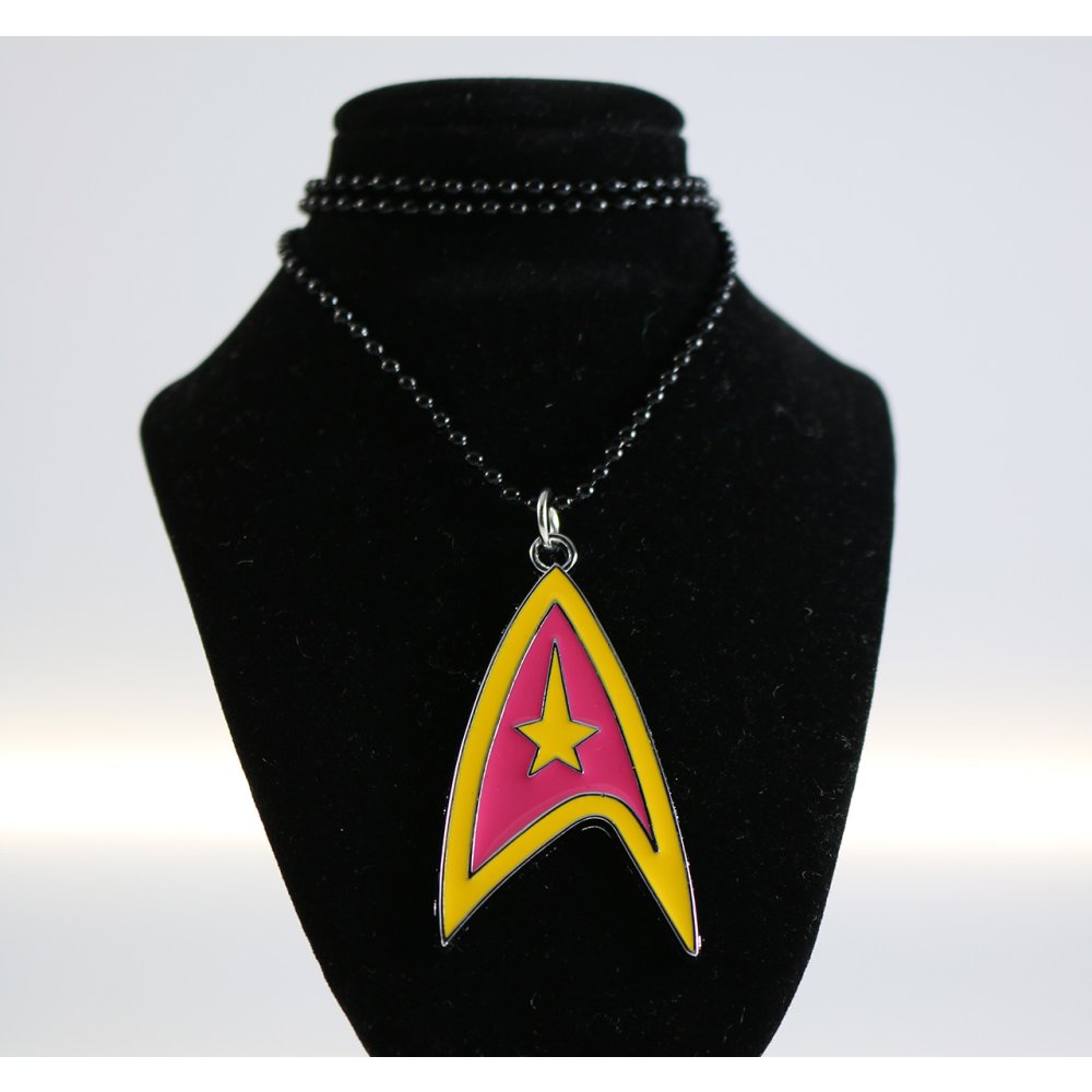 Star Trek Halskette Command in pink