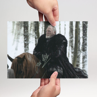 James Cosmo Motiv 1 Jeor Mormont aus Games of Thrones - Originalautogramm mit Echtheitszertifikat