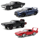 Fast and Furious Die-Cast Auto Set 4teilig