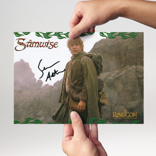 Sean Astin 7 - Herr der Ringe Samwise Gamdschie - Originalautogramm mit Echtheitszertifikat