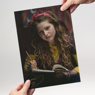 Jessie Cave 4 aus Harry Potter - Originalautogramm mit Echtheitszertifikat