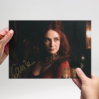 Carice van Houten 3 - Melisandre - Originalautogramm mit Echtheitszertifikat