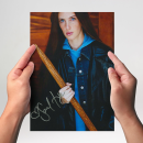 Sarah Hagan 1 - Amanda aus Buffy - Originalautogramm mit...