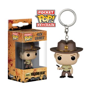 Funko Pocket Pops! Walking Dead Rick Grimes Keychain