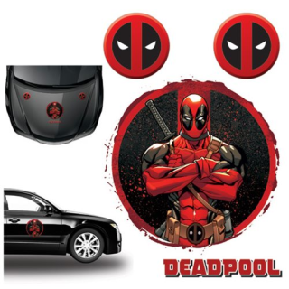 Marvel Deadpool Autoaufkleber