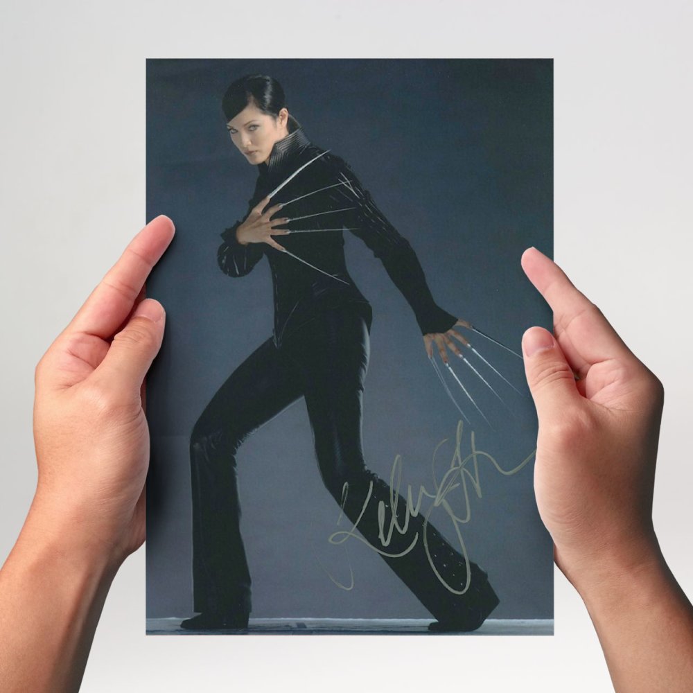 Kelly Hu 1 - X-Men - Originalautogramm mit Echtheitszertifikat