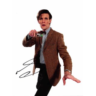 Matt Smith 16, Dr. Who - Originalautogramm mit Echtheitszertifikat