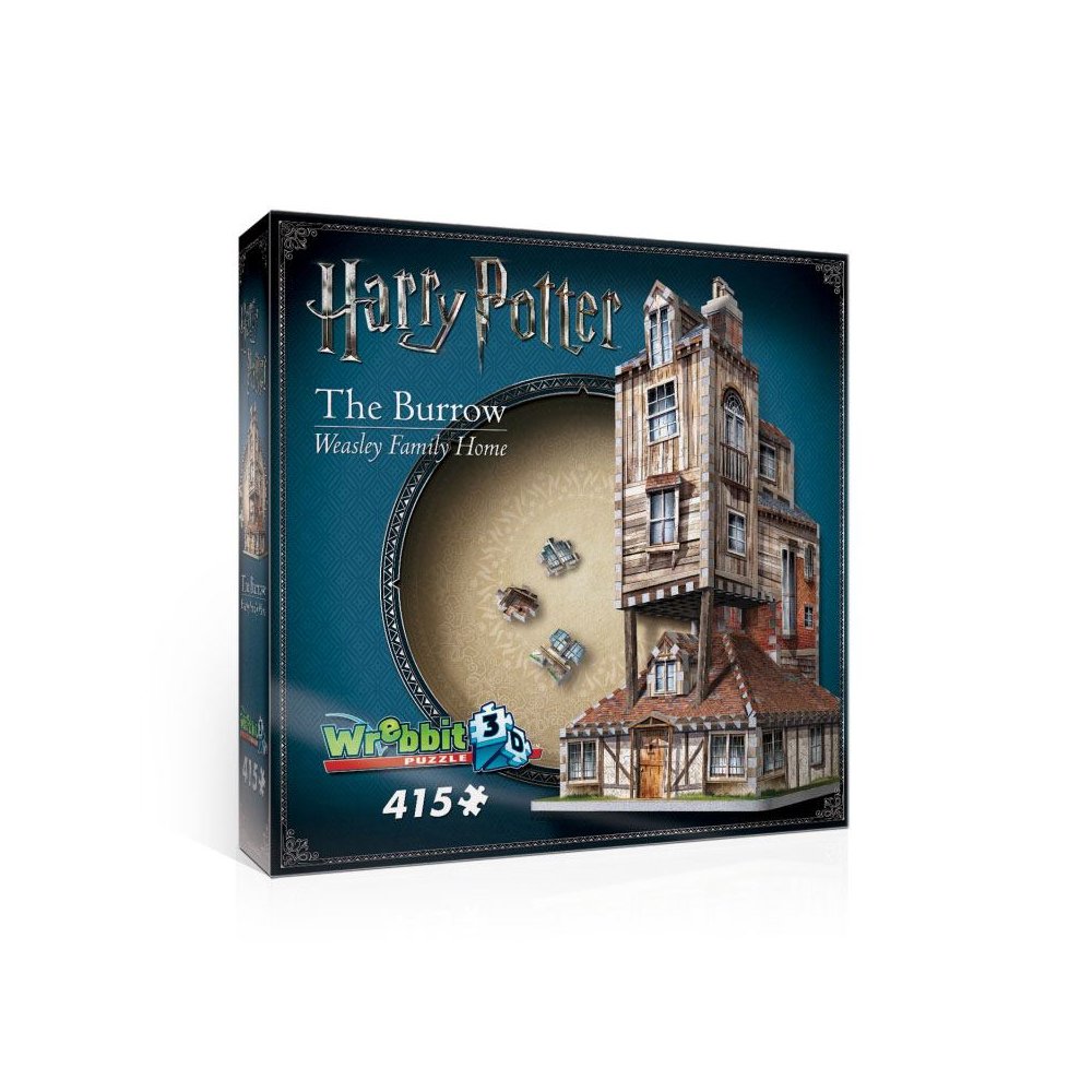 Harry Potter 3D Puzzle Fuchsbau (Haus der Weasley's) 415 Teile