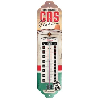 Nostalgic Art Thermometer Gas Station
