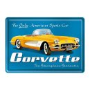 Nostalgic Art Blechpostkarte 10x14 Corvette
