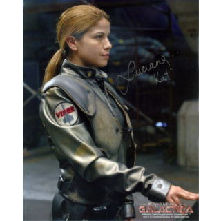 Luciana Carro 2 - Battlestar Galactica Captain Louanne Kat Katraine - Originalautogramm mit Echtheitszertifikat