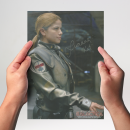 Luciana Carro 2 - Battlestar Galactica Captain Louanne Kat Katraine - Originalautogramm mit Echtheitszertifikat