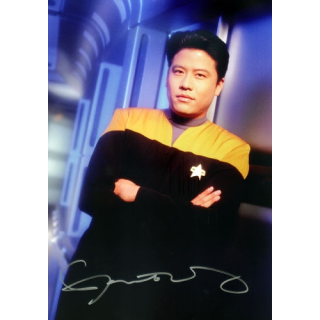 Garret Wang 1 - Star Trek Voyager Harry Kim - Originalautogramm mit Echtheitszertifikat