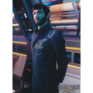 FedCon Autogramm GmbH Ethan Peck 2 - Spock aus Star Trek Discovery mit Echtheitszertifikat