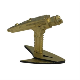 Star Trek KUZO Diecast Mini Replik Discovery Starfleet Hand Phaser Gold Variant SDCC 2019 5 cm