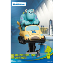 Disney Coin Ride Series D-Stage PVC Diorama Monsters Inc. 16 cm