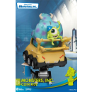 Disney Coin Ride Series D-Stage PVC Diorama Monsters Inc....