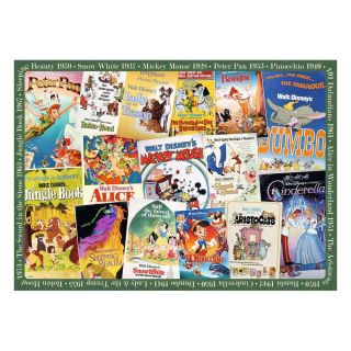 Disney Puzzle Vintage Movie Poster (1000 Teile)