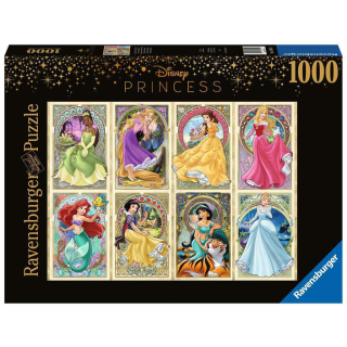 Disney Princess Puzzle Art Nouveau Prinzessinnen (1000 Teile)