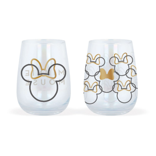 Disney Crystal Gläser 2er-Packs Minnie Mouse
