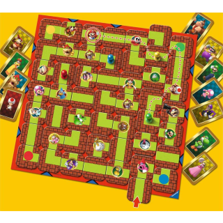 Super Mario Brettspiel Labyrinth