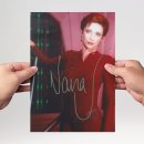 Nana Visitor 1 - Star Trek Deep Space Nine Kira Nerys - Originalautogramm mit Echtheitszertifikat