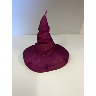 Candellana Halloween Witch Hat Candle Violet