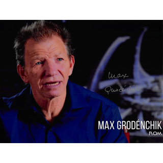 FedCon Autogramm Max Grodenchik 3 - aus Star Trek mit Echtheitszertifikat