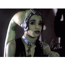 FedCon Autogramm Femi Taylor 1 - aus Star Wars Oola mit...