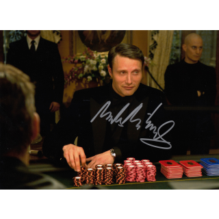 FedCon Autogramm Mads Mikkelsen 2 - aus James Bond mit Echtheitszertifikat