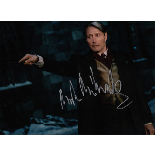 FedCon Autogramm Mads Mikkelsen 3 - aus Harry Potter mit Echtheitszertifikat