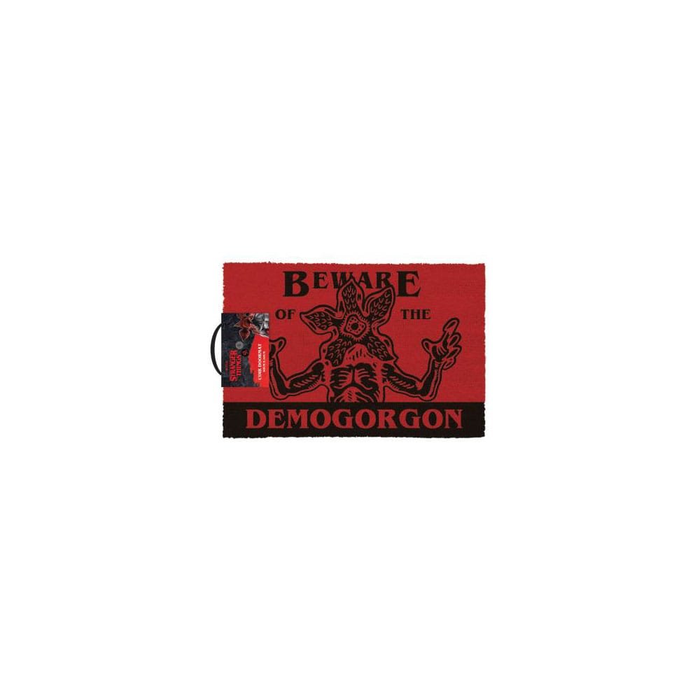 Stranger Things Fußmatte Beware Demogorgon