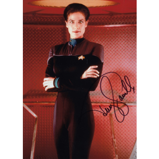 FedCon Autogramm Terry Farrell 2 - aus Star Trek mit Echtheitszertifikat