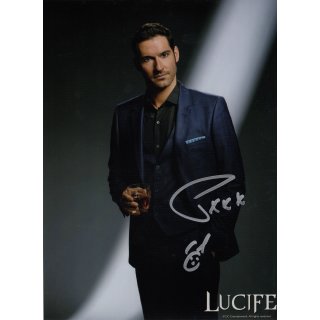 FedCon Autogramm Tom Ellis 9 - aus Lucifer mit Echtheitszertifikat