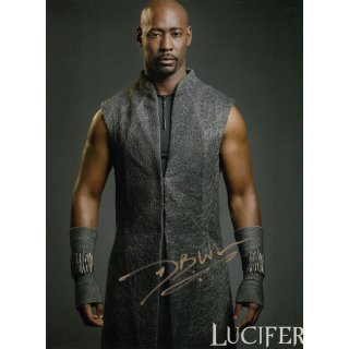 FedCon Autogramm GmbH DB Woodside 6 aus Lucifer- mit Echtheitszertifikat