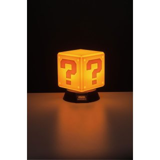 Super Mario 3D Lampe Fragezeichen-Block 10 cm