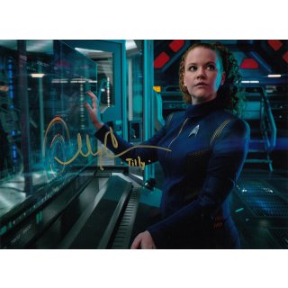 FedCon Autogramm Mary Wiseman 1 - aus Star Trek: Discovery mit Echtheitszertifikat