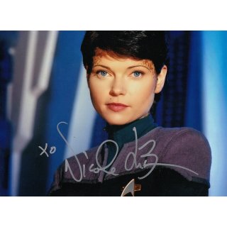 FedCon Autogramm Nicole de Boer 12 - aus Star Trek: Deep Space 9 mit Echtheitszertifikat