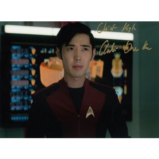 FedCon Autogramm Andre Dae Kim 1 - aus Star Trek: Strange New Worlds mit Echtheitszertifikat