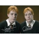 FedCon Autogramm Phelp Twins 5 - aus Harry Potter mit...