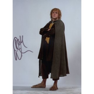 FedCon Autogramm Dominic Monaghan 2 - aus Lord of the Rings mit Echtheitszertifikat