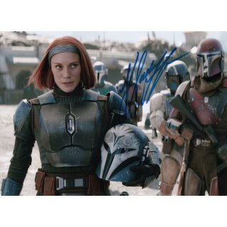 FedCon Autogramm GmbH Katee Sackhoff 6 - Star Wars Mandalorian mit Echtheitszertifikat